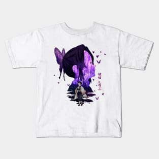 Shinobu Kocho Butterfly Kids T-Shirt